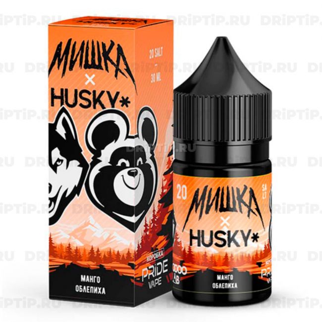 Жидкость МИШКА х HUSKY Salt - Манго Облепиха 