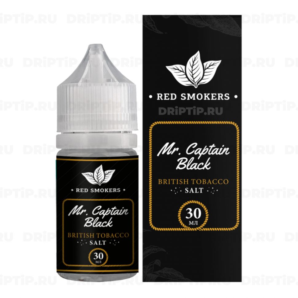 Жидкость Mr. Captain Black Salt - British Tobacco
