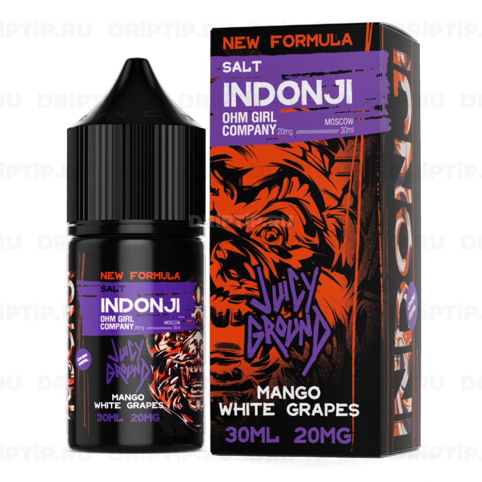 Жидкость Indonji Salt - Juicy Ground