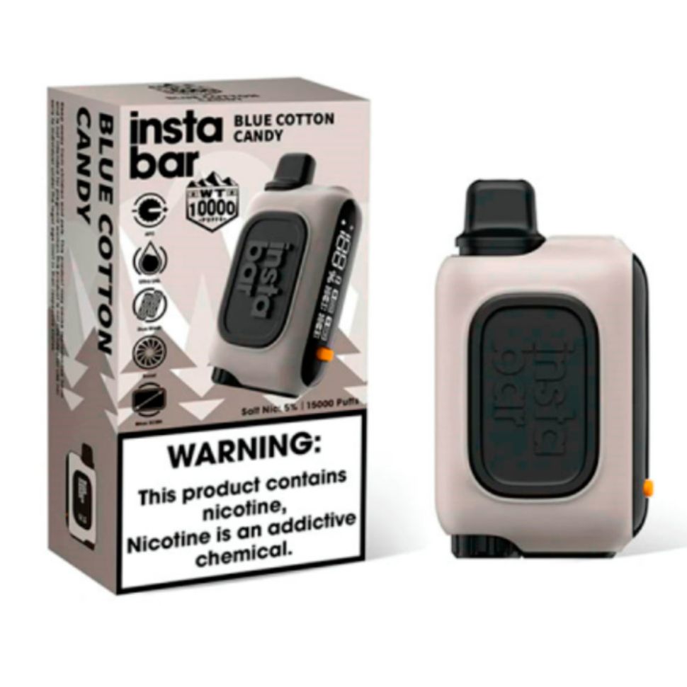 InstaBar WT 15000 - Blue Cotton Candy