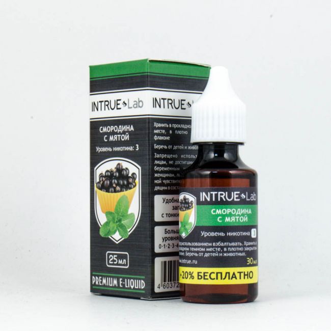 INTRUE Lab Смородина с мятой 30 мл