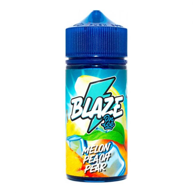 BLAZE ON ICE Melon Peach Pear 3mg 100ml BLAZE ON ICE Melon Peach Pear 3mg 100ml