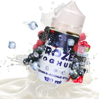 Жидкость Frozen Yoghurt - Лесные ягоды-Черника 3 mg, 120 ml Жидкость Frozen Yoghurt - Лесные ягоды-Черника 3 mg, 120 ml