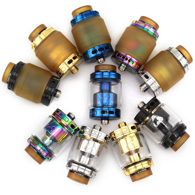 Manta (клон) черный 24mm - обслуживаемый бак