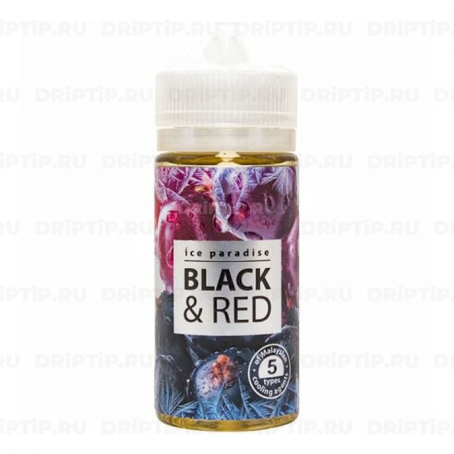 Жидкость Ice Paradise - Black & Red 0mg 100ml 
