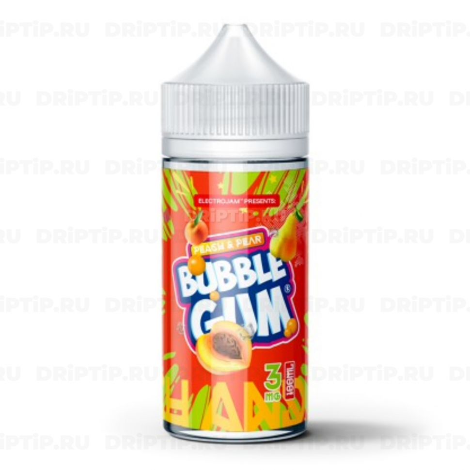 Жидкость Electro Jam - Peach Pear Bubblegum