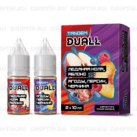 Duall Tandem Salt - Ледяная Кола Яблоко и Ягоды Персик Черника