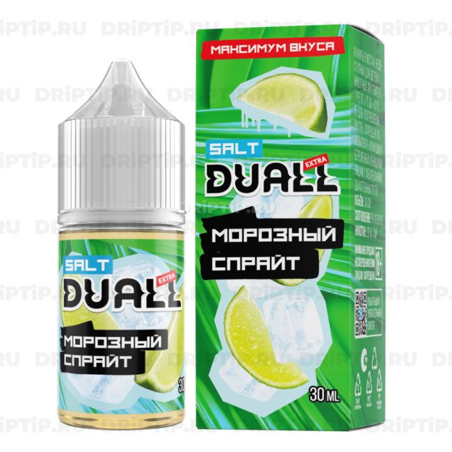 Жидкость Duall Salt Extra - Морозный Спрайт 