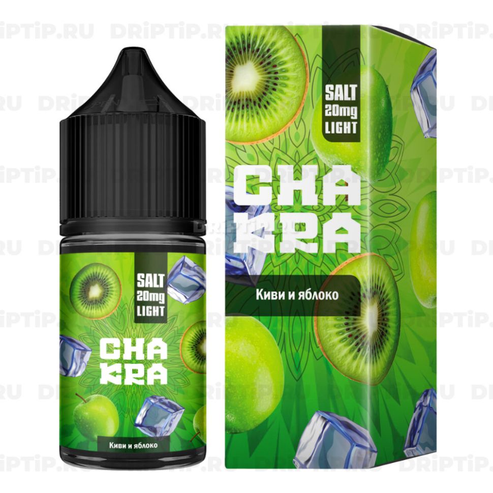 Жидкость Chakra Salt - Киви и яблоко