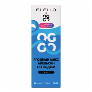ElfLiq X Oggo Ice Salt - Ягодный микс Апельсин со льдом