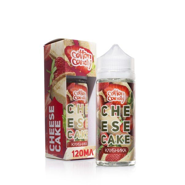 CHEESECAKE Клубника 120ml (+никобустер)