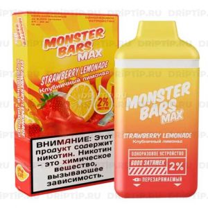 Monster Bars Max 6000 - Strawberry Lemonade