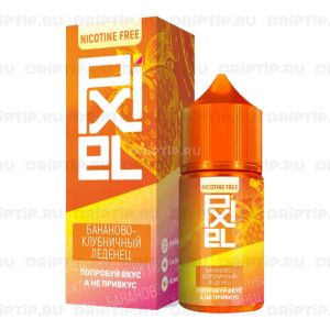 Pixel Zero - Бананово - Клубничный Леденец / Срок годности до 01.08.25