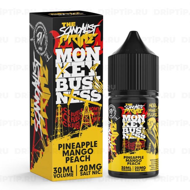 Жидкость The Scandalist Prime Salt - Monkey Business 