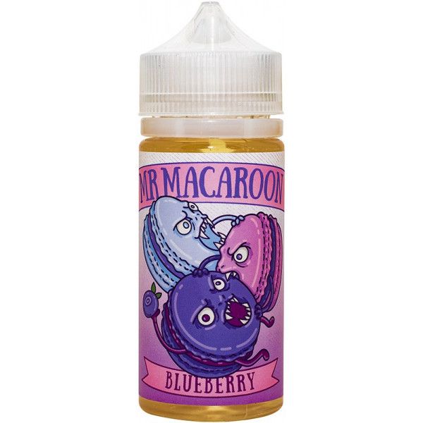 Жидкость Mr. macaroon - Blueberry Жидкость Mr. macaroon - Blueberry