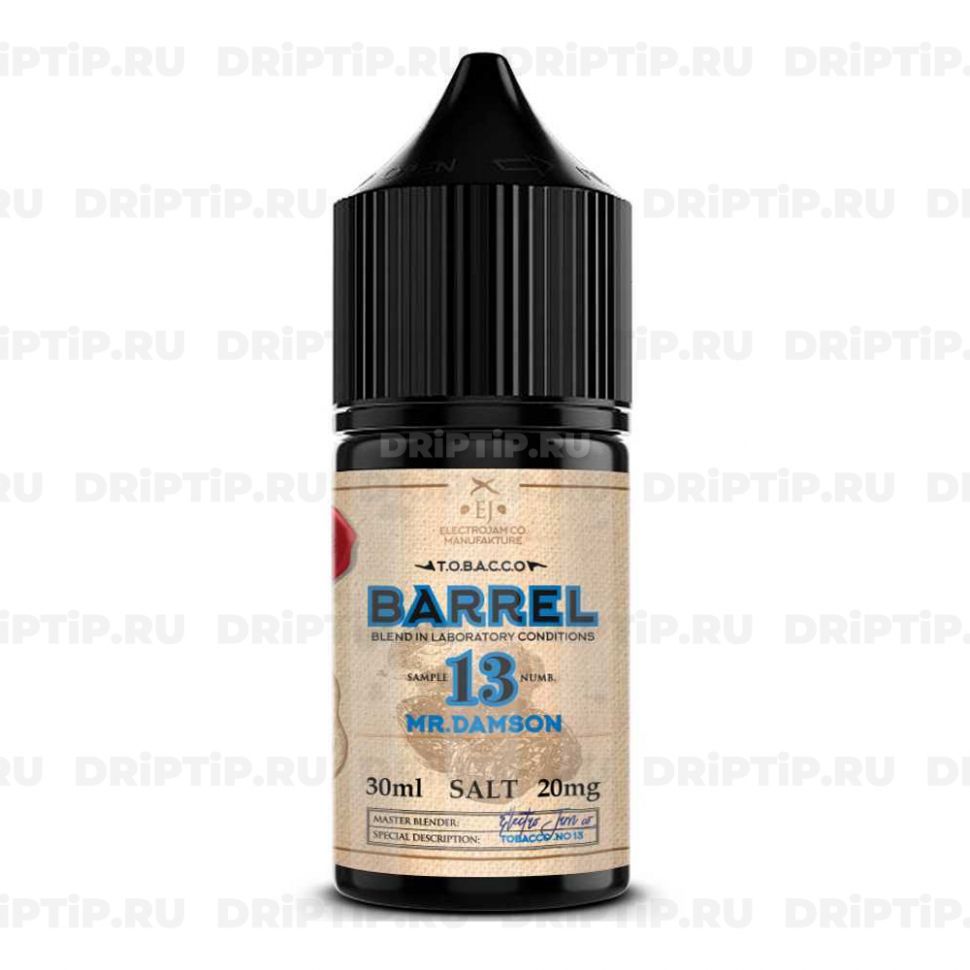 Жидкость ElectroJam Tobacco Barrel Salt - Mr. Damson