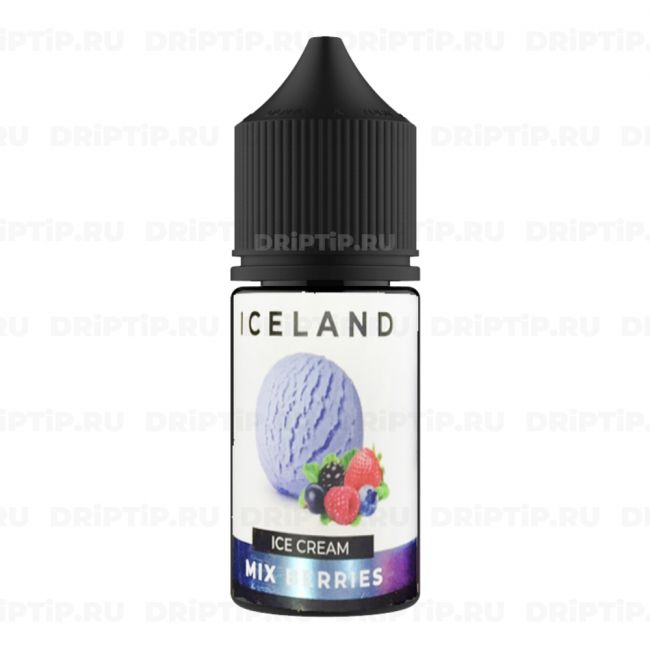 Жидкость Mix Berries - Iceland Ice Cream Salt 