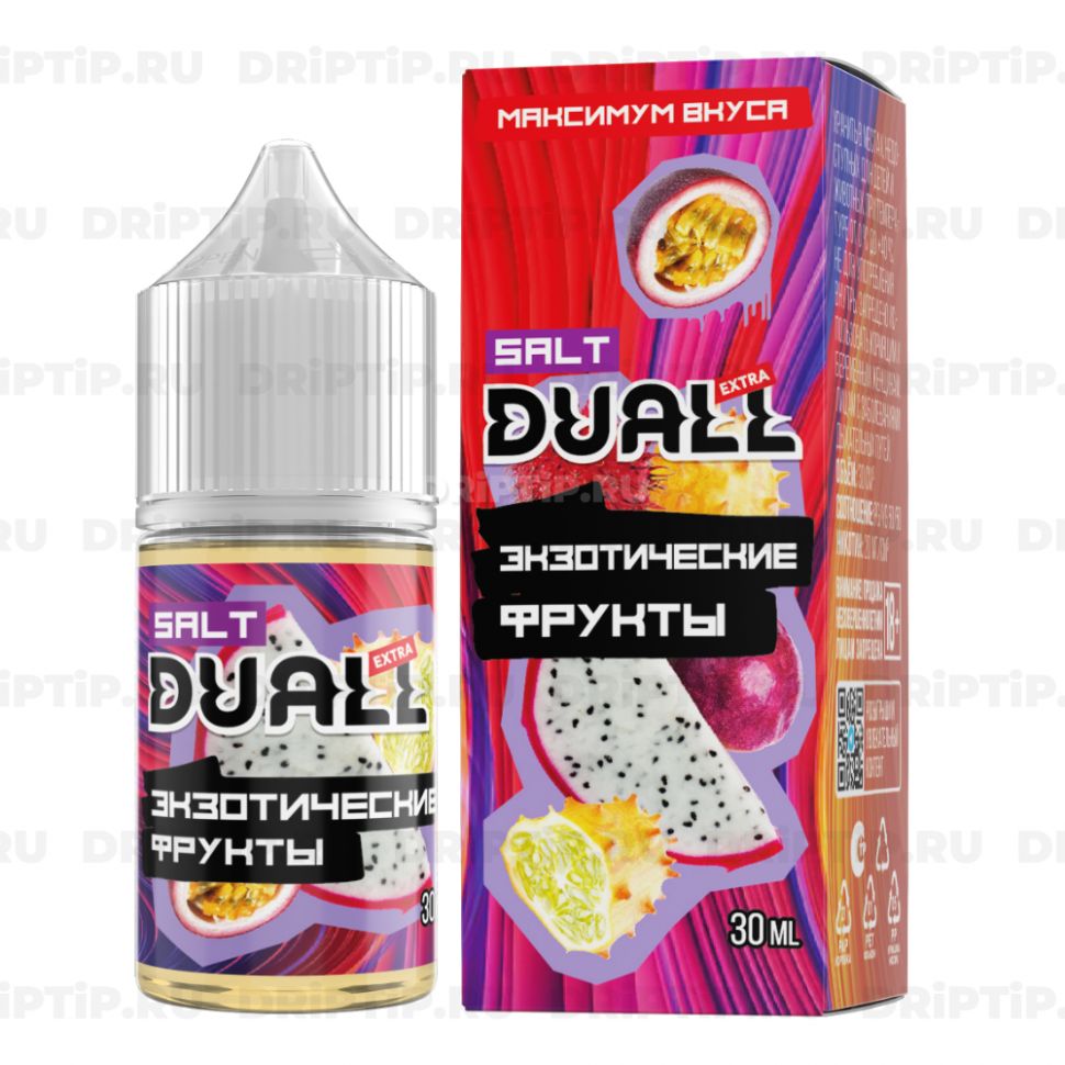 Жидкость Duall Salt Extra - Экзотические Фрукты