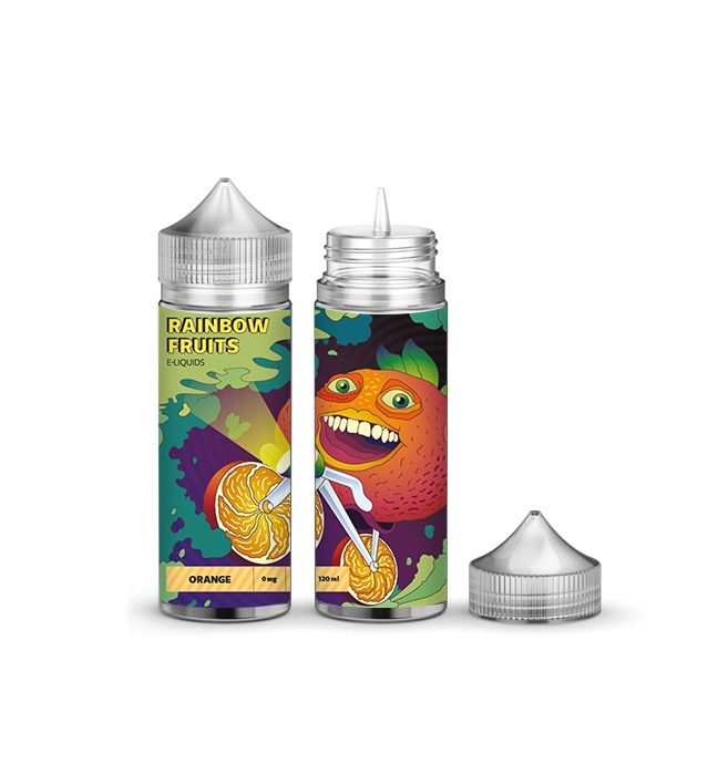 Жидкость Rainbow Fruits - Orange Жидкость Rainbow Fruits - Orange