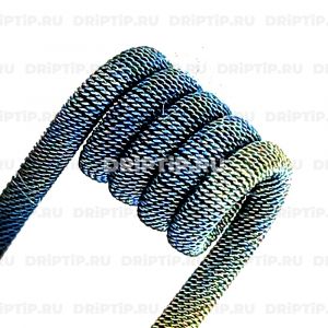 Green Mamba 2*0,5K+(4*2)0,1 NiCr, 3 мм, 5 витков, 0.13 ом Плата