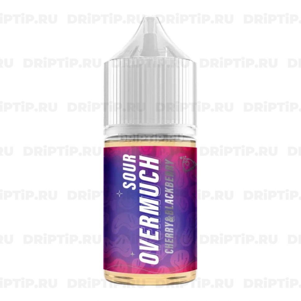 Жидкость Overmuch Sour Salt - Cherry and Blackberry