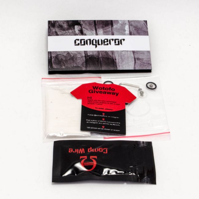 WOTOFO Conqueror RTA - обслуживаемый бак WOTOFO Conqueror RTA - обслуживаемый бак