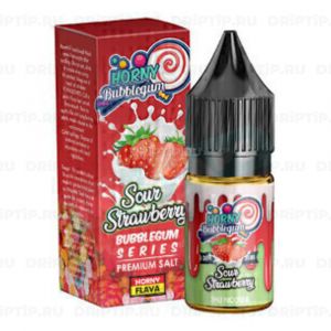 Horny Bubblegum Salt - Sour Strabwerry