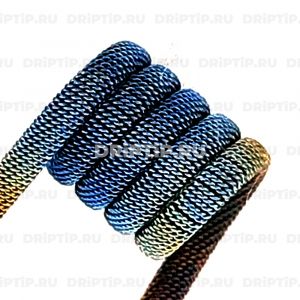 Green Mamba 2*0,4NiCr+(4*2)0,1 NiCr, 3 мм, 5 витков, 0.14 ом Плата