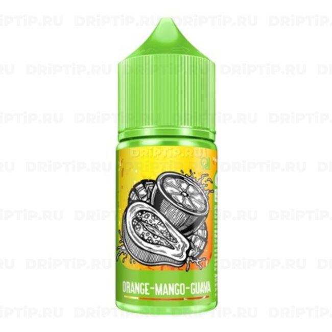 Жидкость Rell Green Salt - Orange Mango Guava 