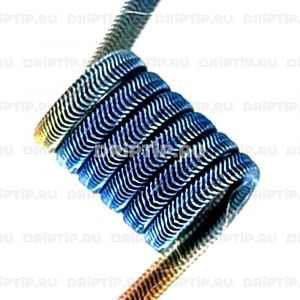 Diesel 2*025 кант, 2,5мм, 6 витков, 0.95 ом MTL