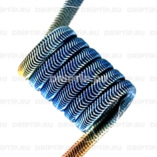 Diesel 2*025 кант, 2,5мм, 6 витков, 0.95 ом MTL