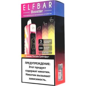 Elf Bar Booster 30000 - Ананас Питайя Грейпфрут
