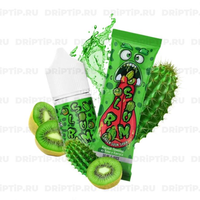 Slurm Salt - Green Sour Soda Slurm Salt - Green Sour Soda
