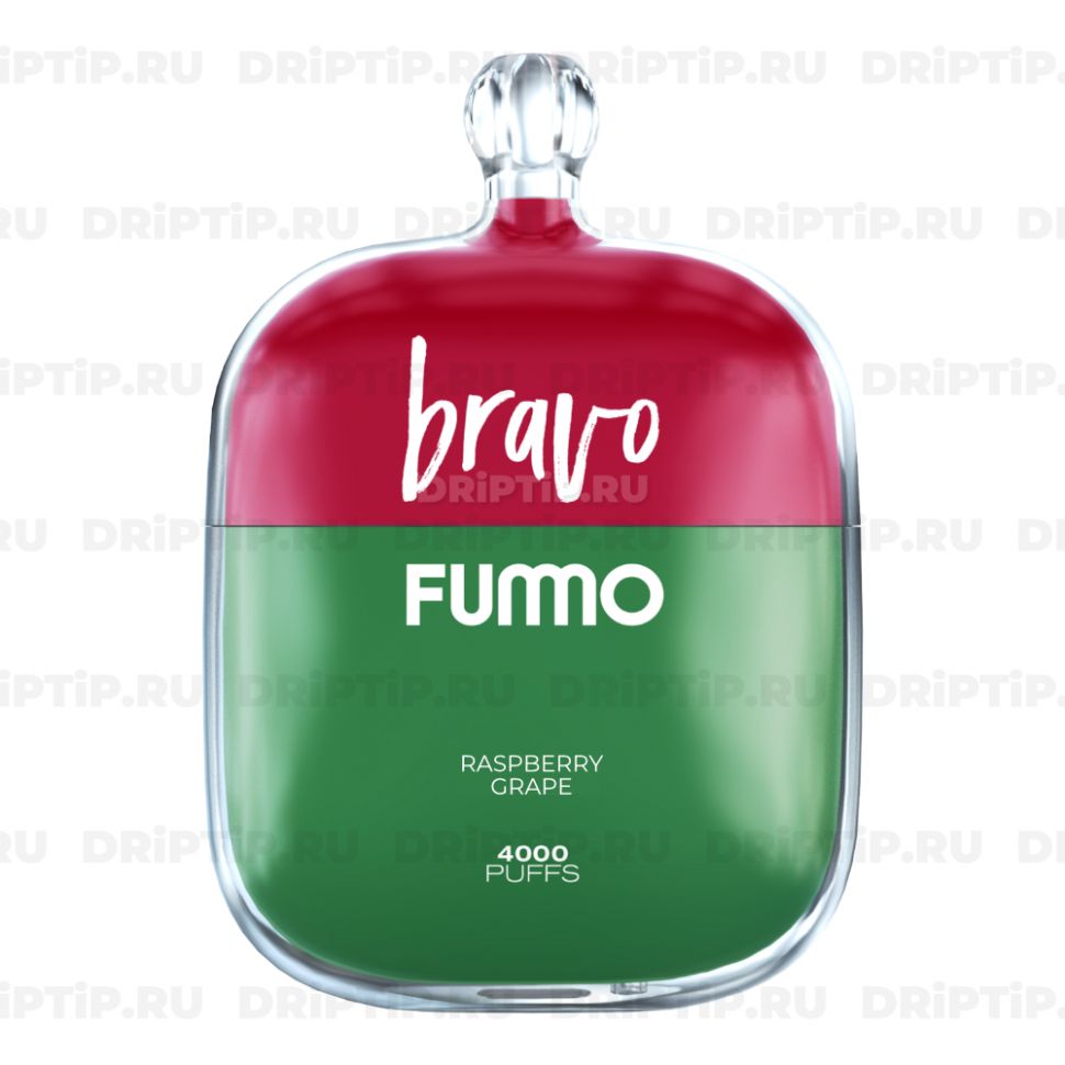 Fummo Bravo 4000 - Малина Виноград