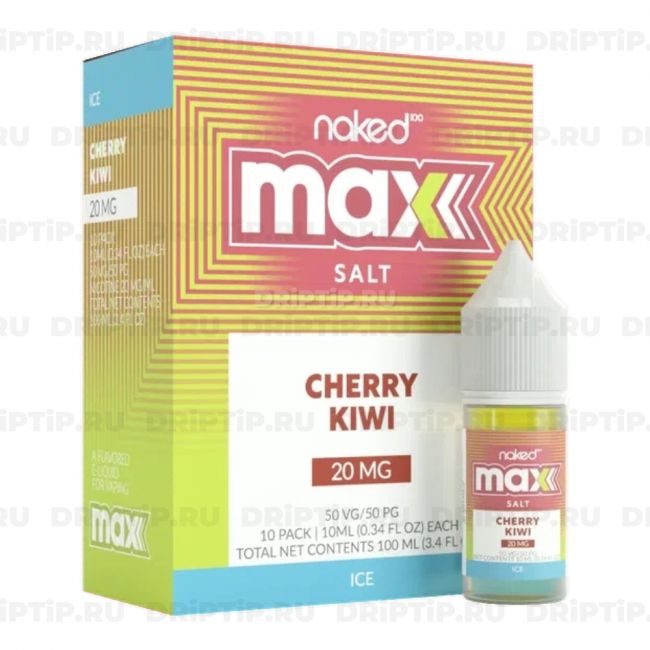 Жидкость Naked 100 Max Salt - Ice Cherry Kiwi 