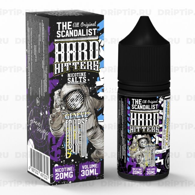 Жидкость The Scandalist Hard Hitters Salt - Geneve Eclipse Жидкость The Scandalist Hard Hitters Salt - Geneve Eclipse