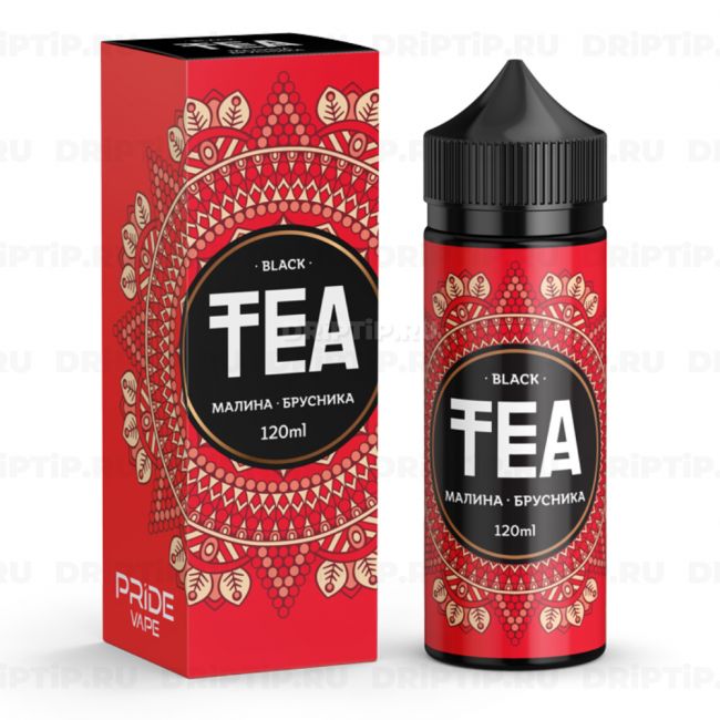 Жидкость Tea Black - Малина-Брусника Жидкость Tea Black - Малина-Брусника