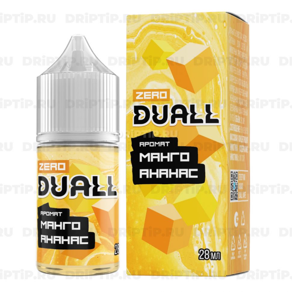Жидкость Duall Zero - Манго и ананас