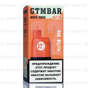 GTM BAR Migo 5000 - Red Mojito