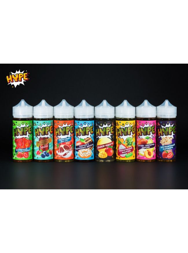 HYPE Тропический баблгам 3mg 120ml HYPE Тропический баблгам 3mg 120ml