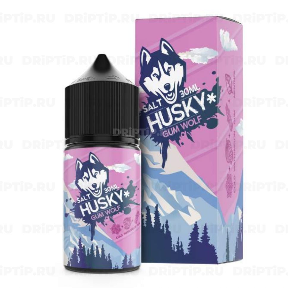 Жидкость Husky Salt - Gum Wolf
