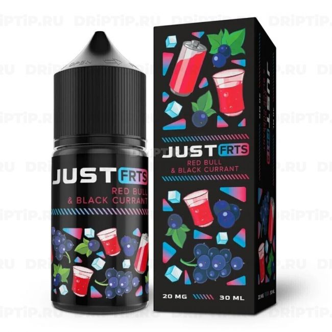 Just Fruits Salt - Red Bull Blackcurrant On Ice
