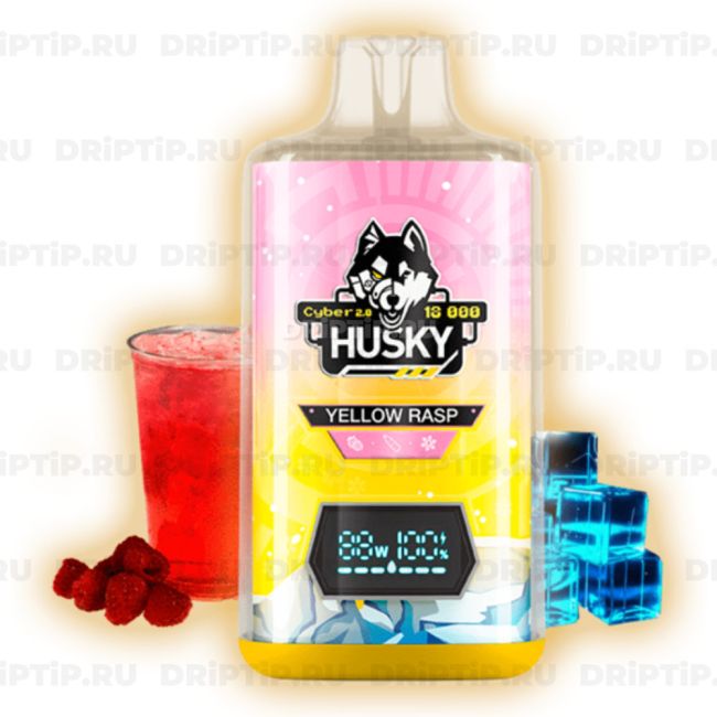 Husky Cyber 2.0 18000 - Yellow Rasp