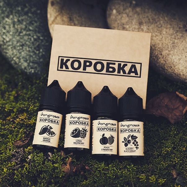 Жидкость Лимон - Коробка Salt 