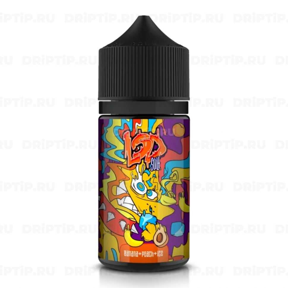 Жидкость LSD Pod Salt - Banana + Peach + Ice