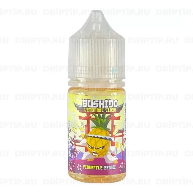 Жидкость Bushido Lemonade Clash Salt - Pineapple Sensei 