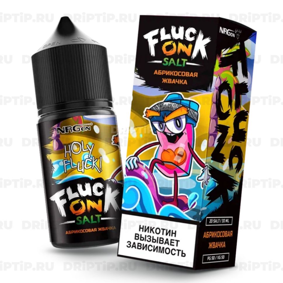 Жидкость Fluck On Salt - Абрикосовая Жвачка