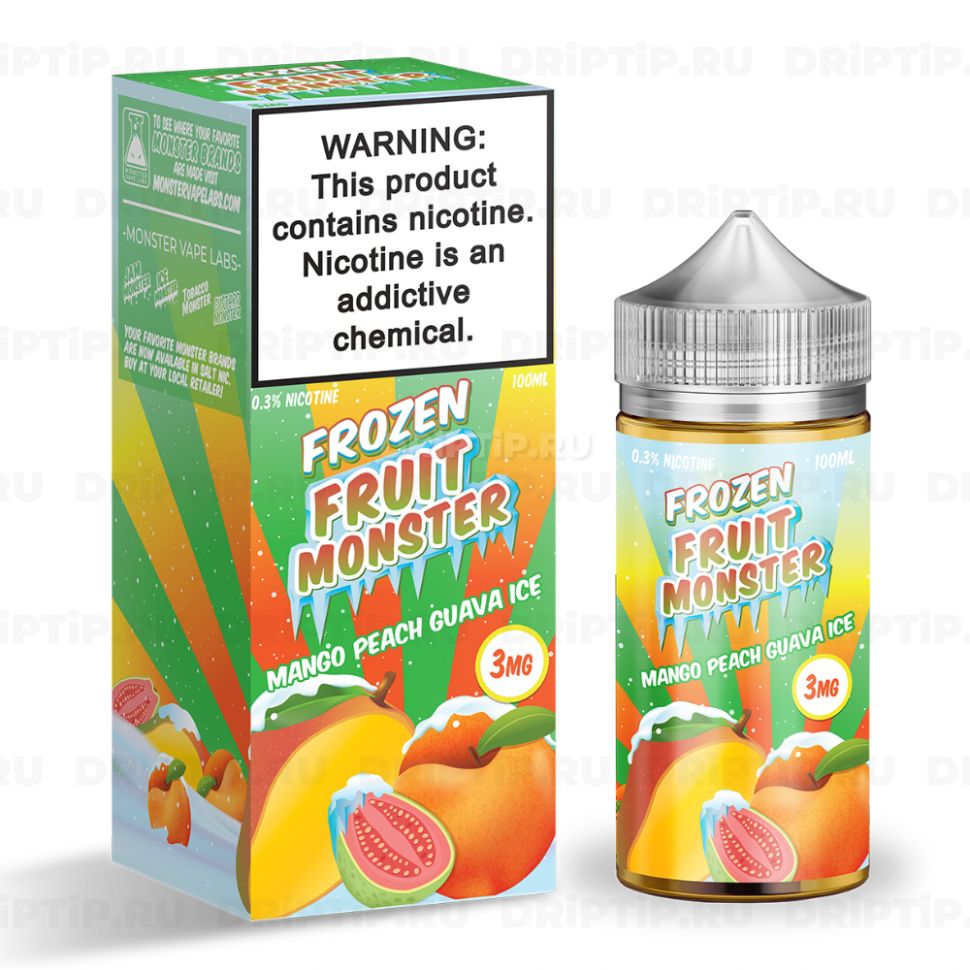 Жидкость Frozen Fruit Monster - Mango Peach Guava Ice