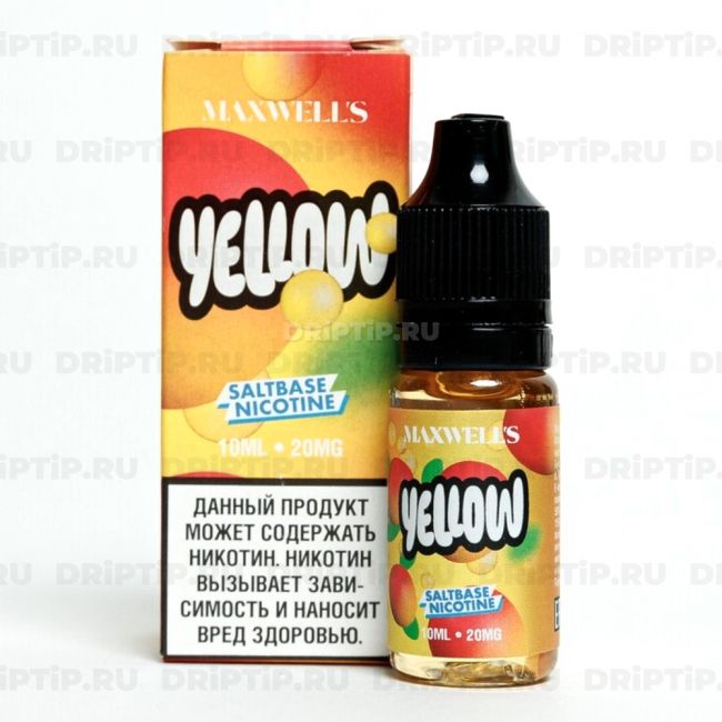 Жидкость Maxwells Salt - Yellow 10ml 