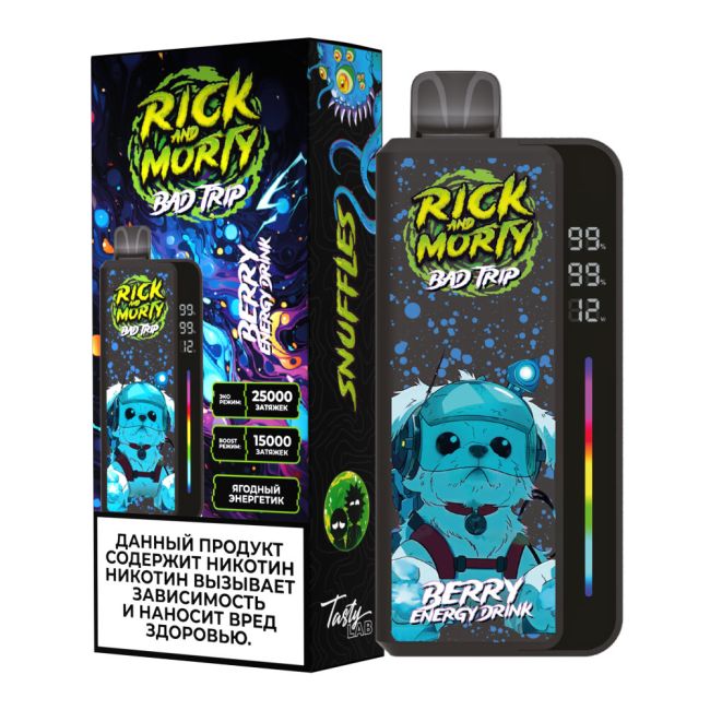 Rick and Morty Bad Trip 25000 - Ягодный Энергетик